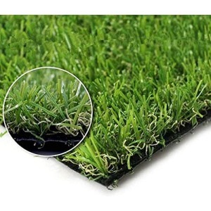 Petgrow 人工芝 ロール 芝丈20mm 1m×10m リアル 人工 芝生 複数サイズ選択可 【高耐久 高密度 3層基布 4色立体感】 庭